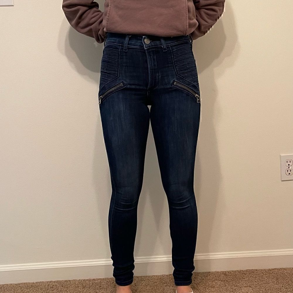 Express High Rise Denim Legging 